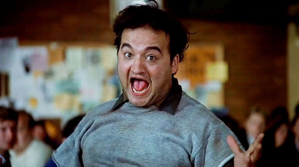 Jim Belushi in Animal House, open mouth 