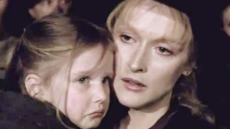 Sophie hugging her daughter