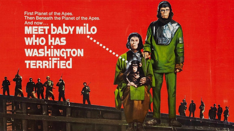 poster for Escape from the Planet of the Apes