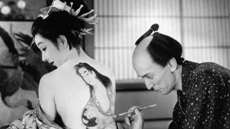 Utamaro body painting