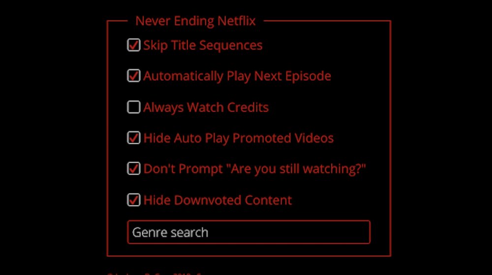 Never Ending Netflix