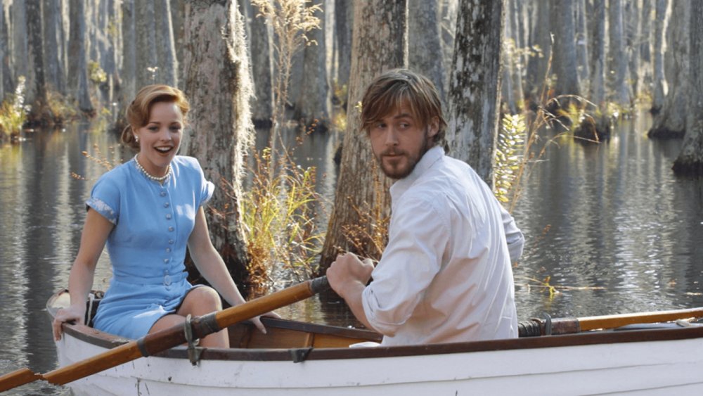 Ryan Gosling and Rachel McAdams in The Notebook