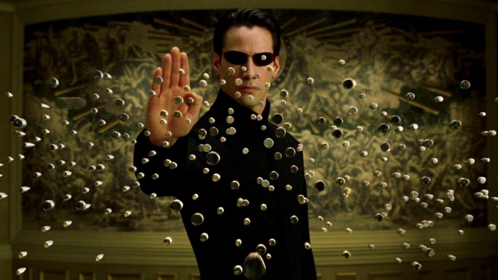 Keanu Reeves as Neo in The Matrix Reloaded