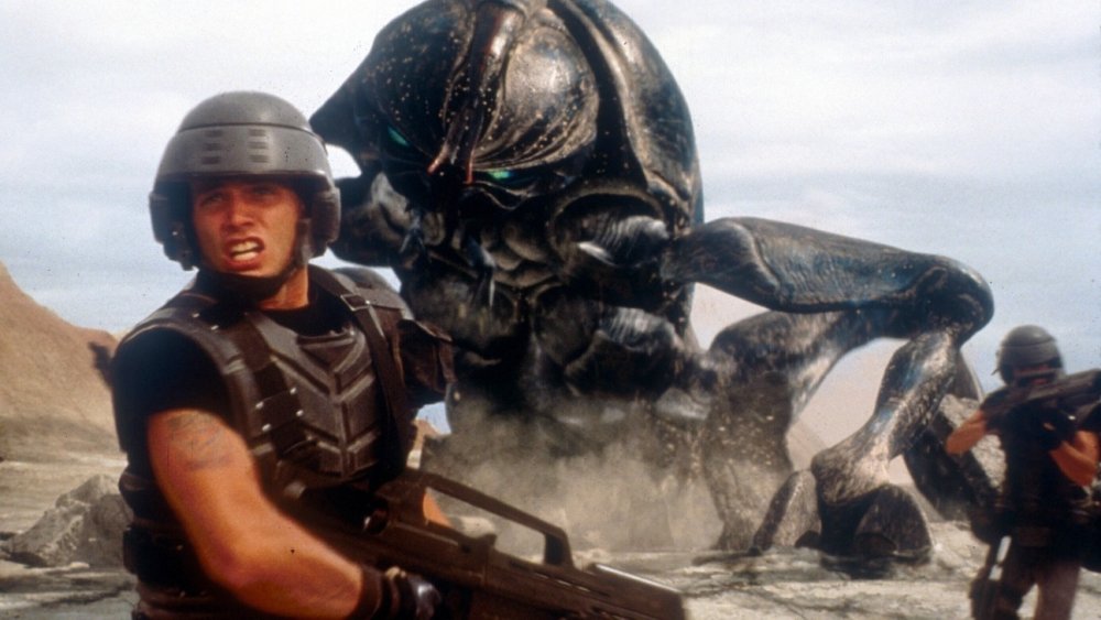 Casper Van Dien as Johnny Rico in Starship Troopers