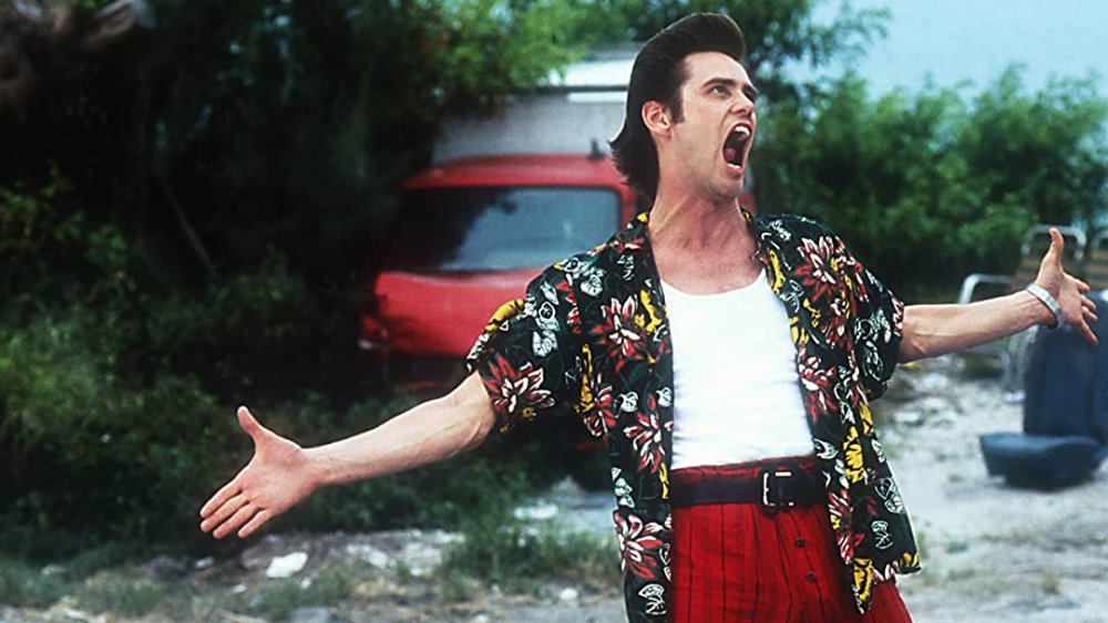 Jim Carrey as Ace Ventura in Ace Ventura: Pet Detective