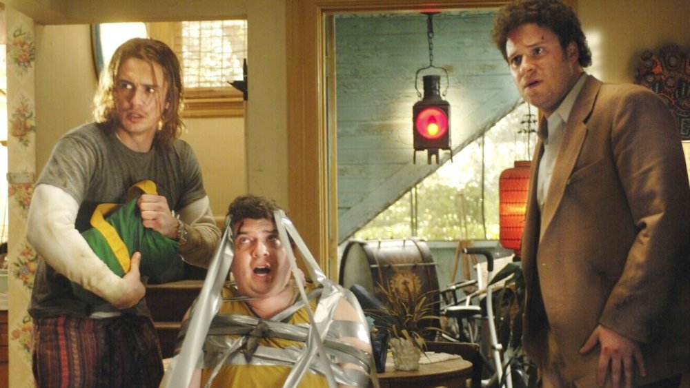 James Franco, Danny McBride, and Seth Rogen in Pineapple Express