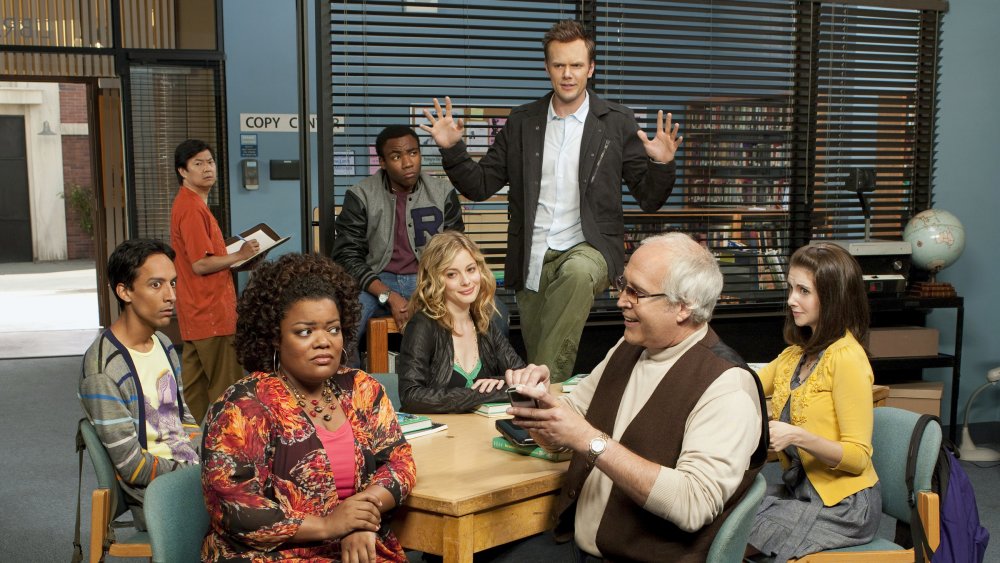 The cast of NBC and Yahoo series Community 