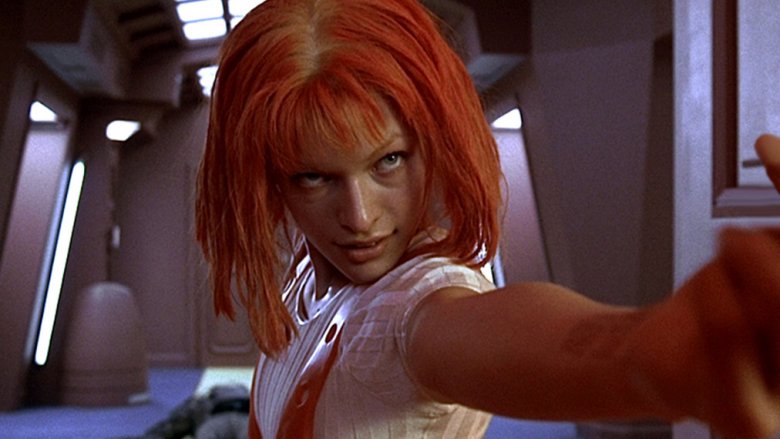 Milla Jovovice in The Fifth Element