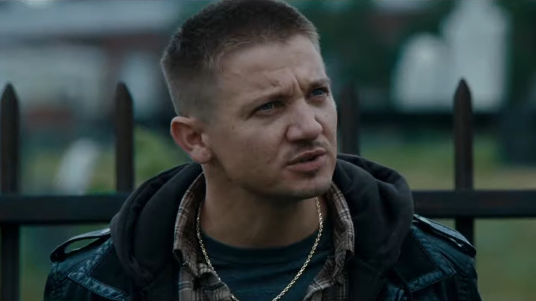 Jeremy Renner looking incredulous