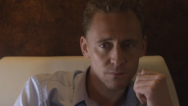 Tom Hiddleston looking worried