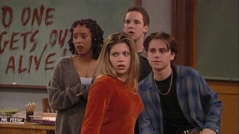 Boy Meets World friends looking scared