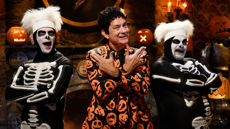 David S Pumpkins dancing