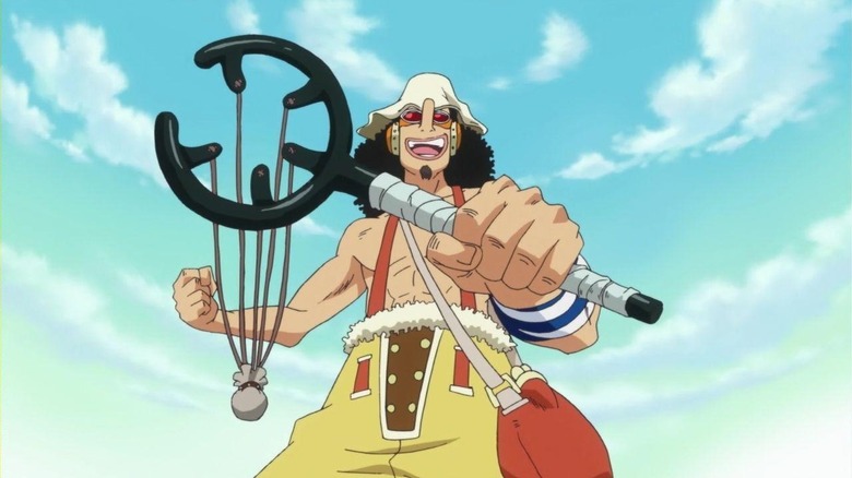 Usopp with his slingshot