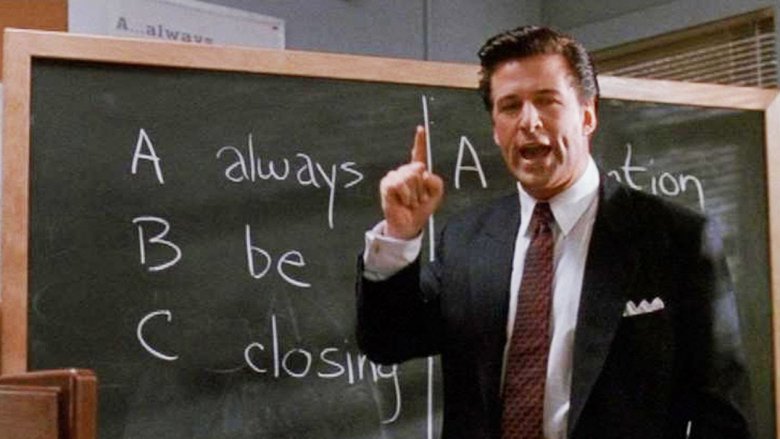 Alec Baldwin in Glengarry Glen Ross