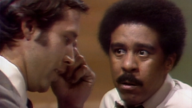 Richard Pryor and Chevy Chase on "Saturday Night Live"