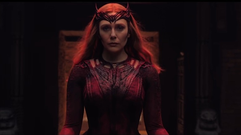 Elizabeth Olsen as Scarlet Witch in "Doctor Strange in the Multiverse of Madness"