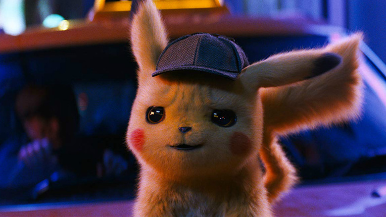 Pikachu wearing hat