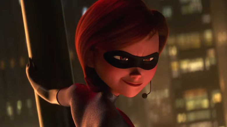 Elastigirl smiling