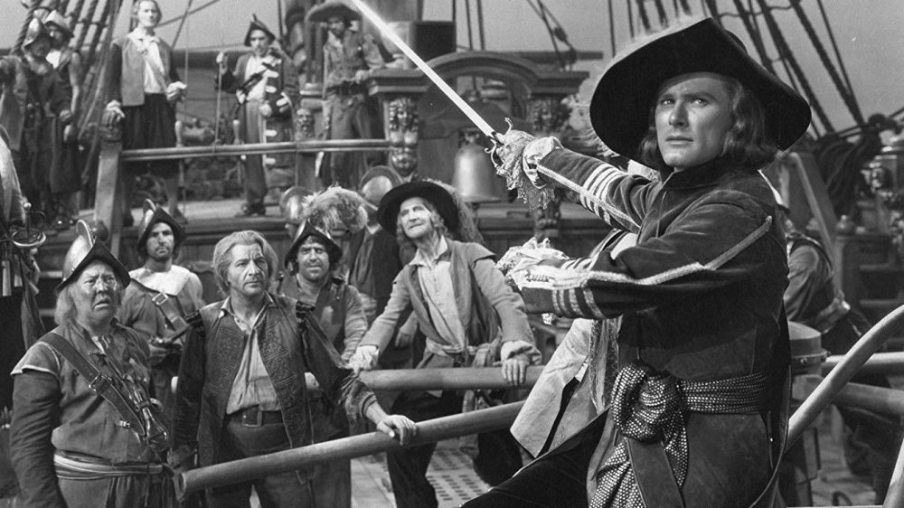 Errol Flynn as Captain Peter Blood In Captain Blood