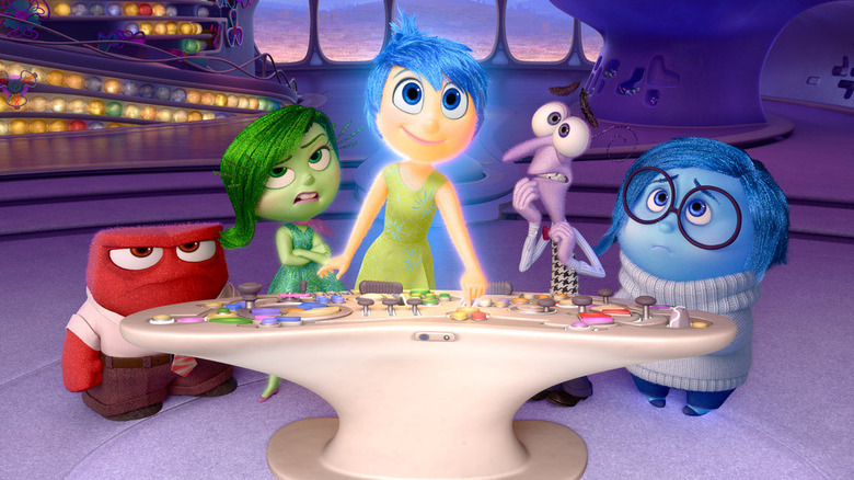 Inside Out emotions together