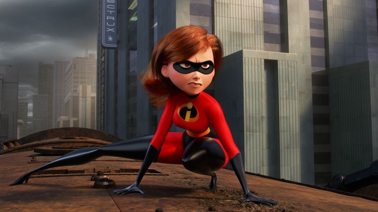 Elastigirl fighting