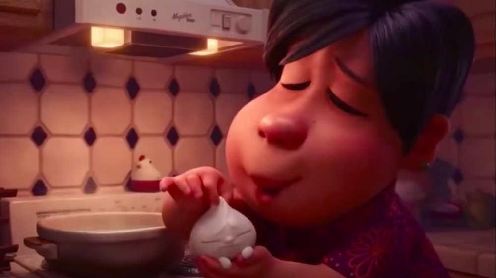 The mother with Bao