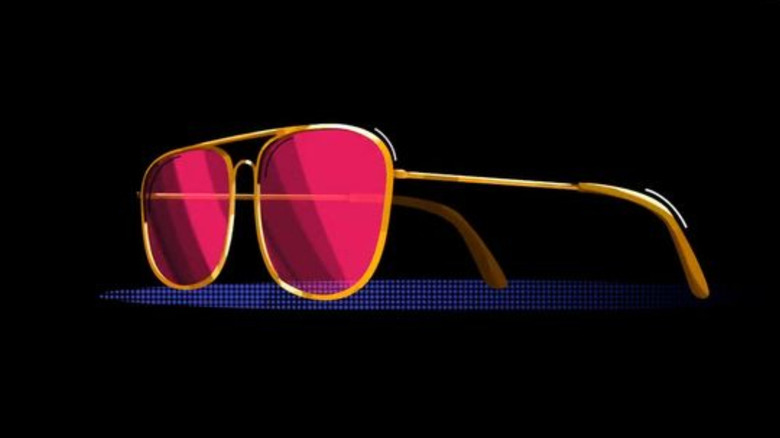 Stan Lee's glasses in Spider-Man: Into the Spider-Verse