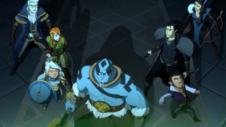 Vox Machina cast standing together