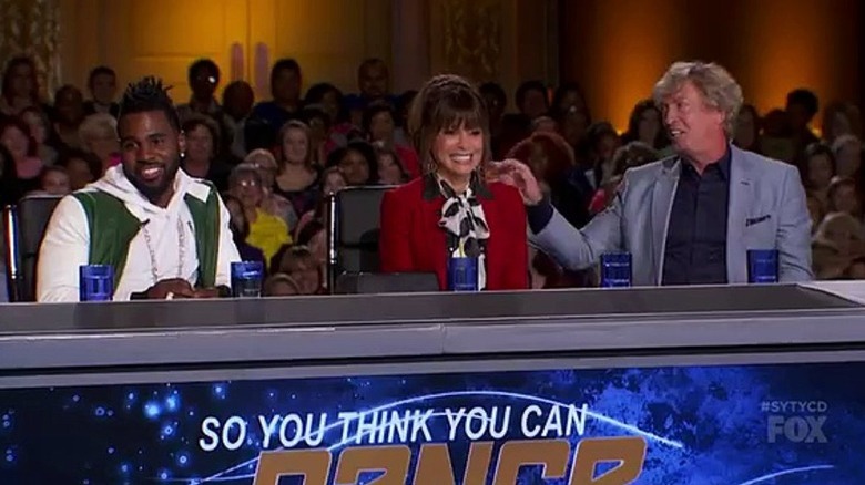 The judging panel laughing in So You Think You Can Dance