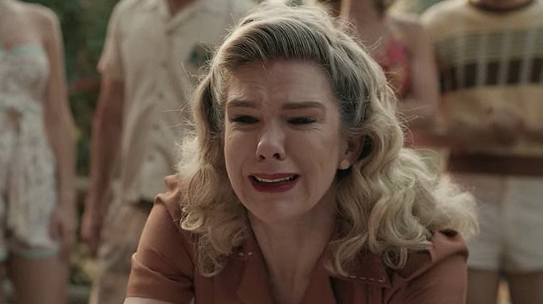 Lily Rabe crying in 1984