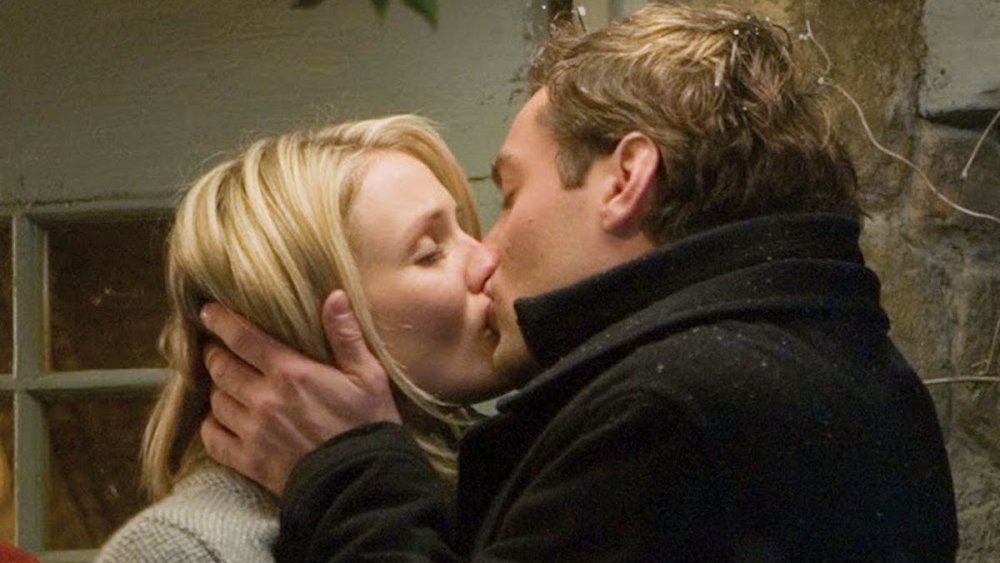 Cameron Diaz as Amanda and Jude Law as Graham in The Holiday