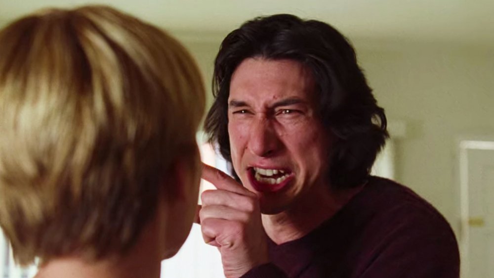 Adam Driver as Charlie Barber and Scarlett Johansson as Nicole Barber in Marriage Story