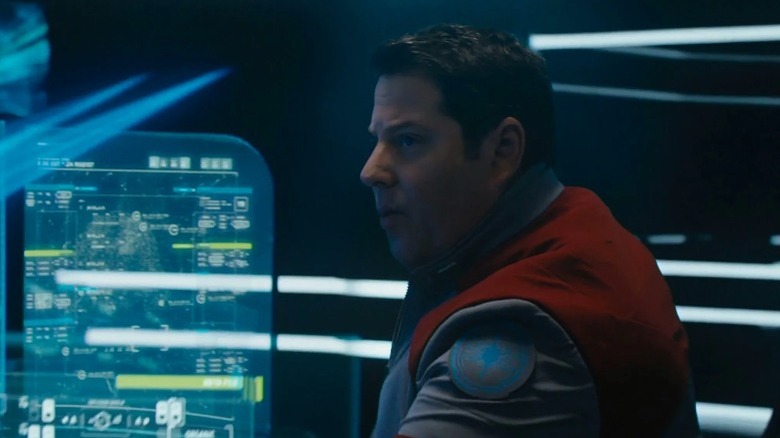 Greg Grunberg sitting at a computer working