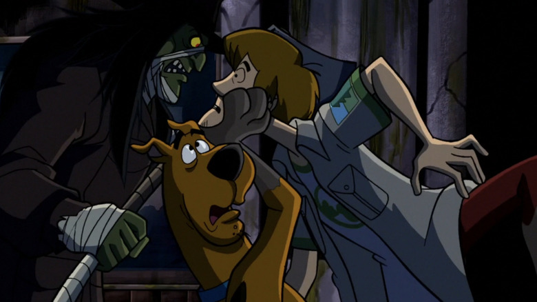 Scooby and Shaggy meet the Woodsman