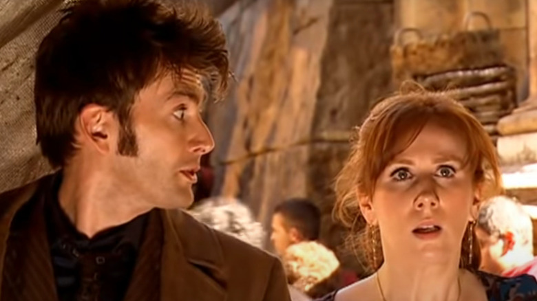 David Tennant and Catherine Tate in Doctor Who