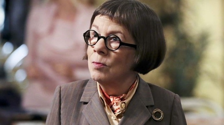 Hetty stands outside during Season 7 of "NCIS: Los Angeles"