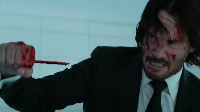 John Wick bloody pencil