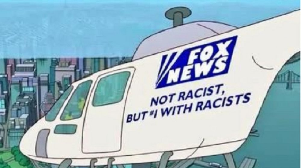 The Fox News helicopter from The Simpsons