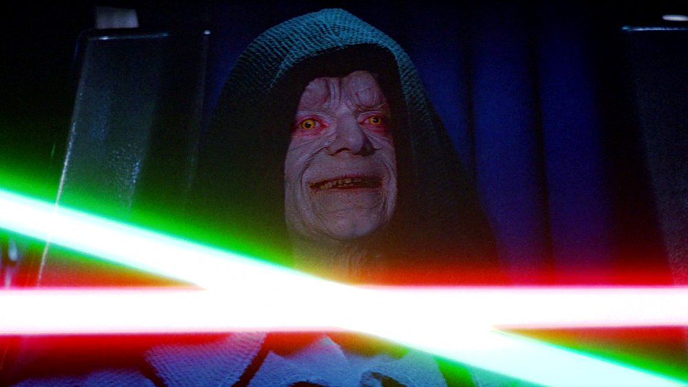 Luke Skywalker becomes Palpatine's apprentice.