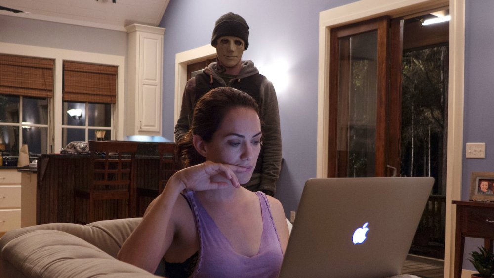 Kate Siegel and John Gallagher Jr. in Hush