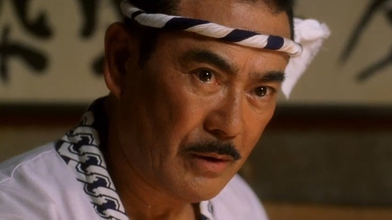 Sonny Chiba looks intense in Kill Bill