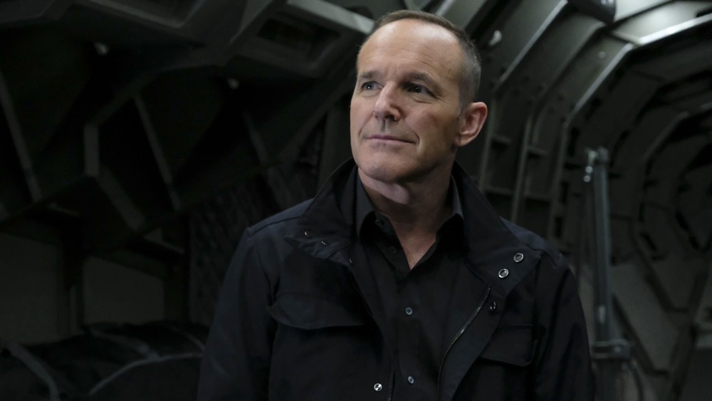 Agent Coulson smiling