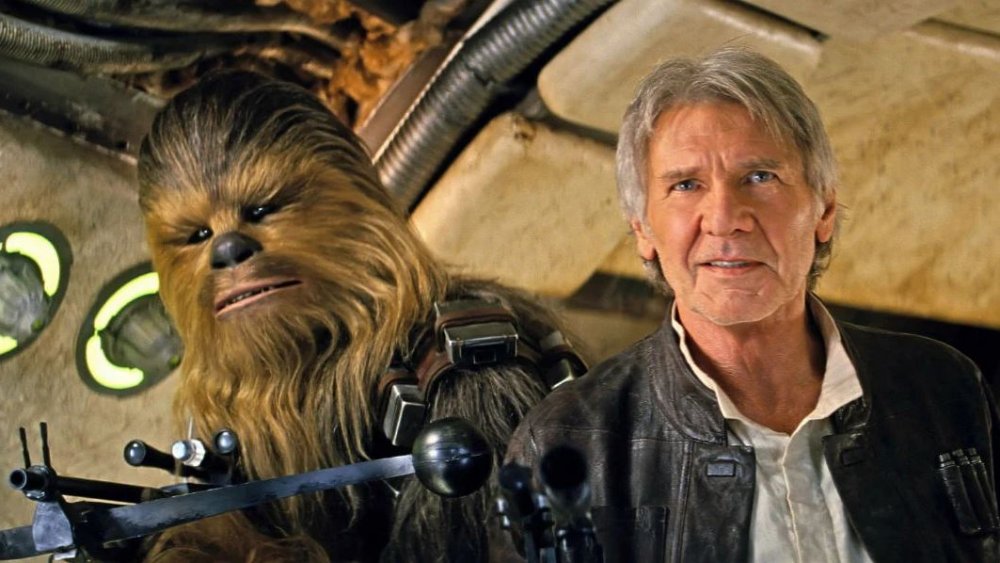 Harrison Ford in Star Wars: The Force Awakens