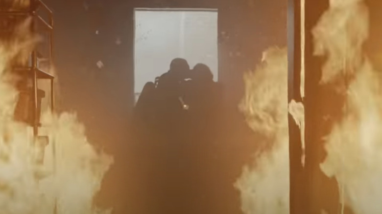 Stella Kidd and Kelly Severide kiss after a proposal