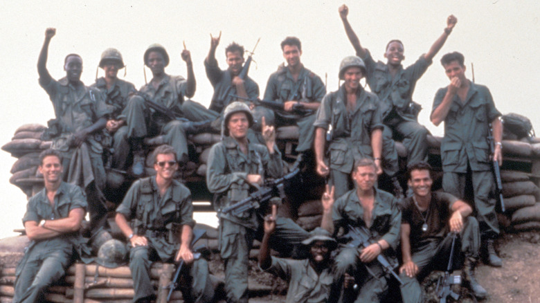 Cadets posed on Hamburger Hill