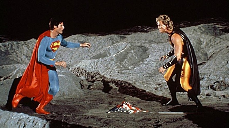 Superman fights Nuclear Man