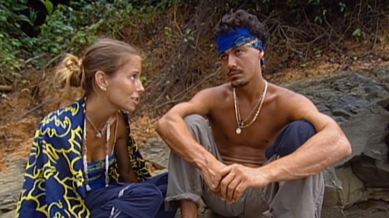 Rob and Amber Mariano in "Survivor: All Stars"