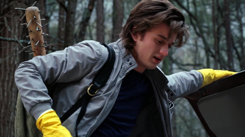 Steve Harrington with nail-bat