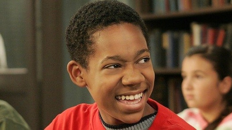 Tyler James Williams grins