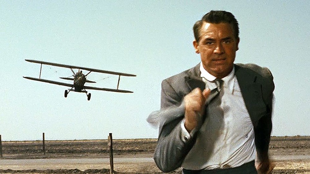 Cary Grant running from plane North by Northwest